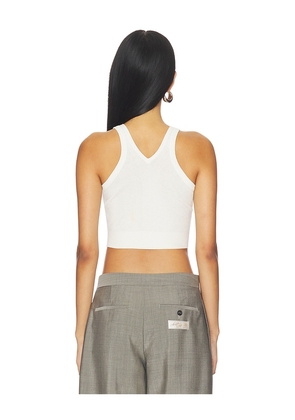 Lisa Yang Jaime Top in Ivory. Size 1. Also in 0, 2.
