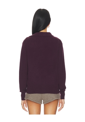 Lisa Yang Suzette Cardigan in Burgundy. Size 1. Also in 0.