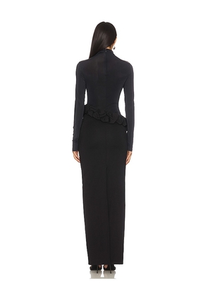 NBD Zohar Maxi Dress in Black. Size L. Also in M, S, XL, XS, XXS.