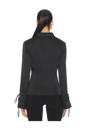 LIONESS West End Girl Top in Black. Size L. Also in S, XXS, XS, M, XL.