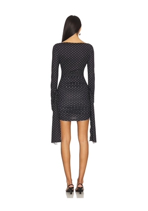 LIONESS Glory Mini Dress in Black. Size M. Also in S, XS, L, XL.