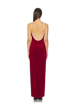 NBD Juna Maxi Dress in Red. Size M. Also in XS, XXS, S, L, XL.