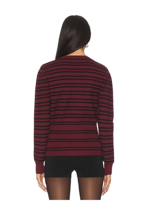 NIA Baxter Cardigan in Burgundy. Size M. Also in S, XS, L.