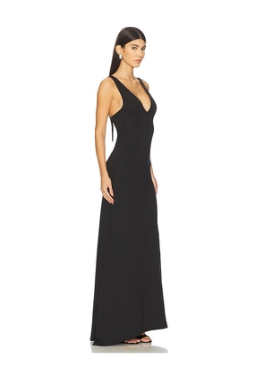 OW Collection Florence Maxi Dress in Black. Size M. Also in L, S, XS.