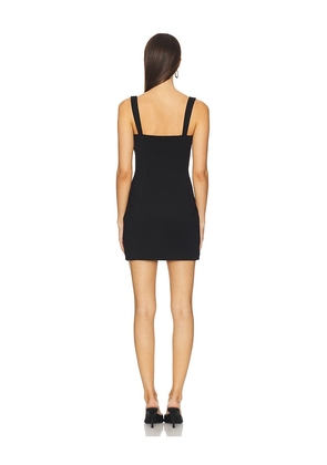 MORE TO COME Daniela Mini Dress in Black. Size M. Also in XS, S, L, XL.