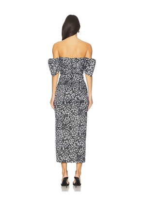 KIKA VARGAS Adele Dress in Blue. Size 2. Also in 0.