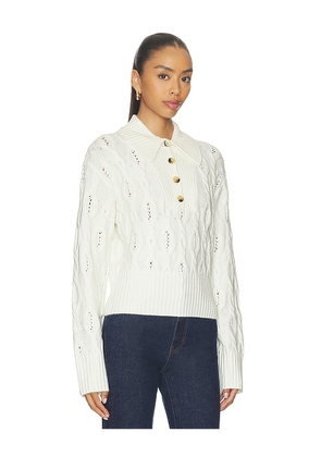 LPA Mia Cable Sweater in Cream. Size M. Also in L, S, XL, XS, XXS.