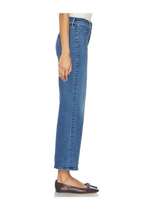 MOTHER The Patch Pocket Maven Ankle Jeans in Blue. Size 25. Also in 24, 28, 33, 34.