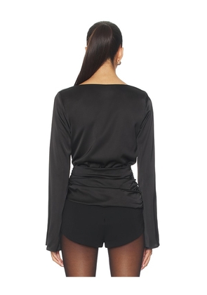 MORE TO COME Daphne Blouse in Black. Size XS. Also in XXS.