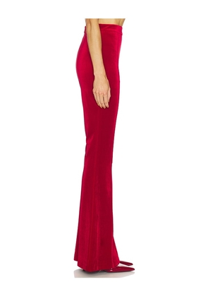 Nadine Merabi Beatrice Trousers in Red. Size 12/XL. Also in 4/S, 8/M.
