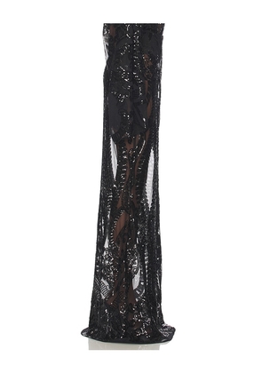 Norma Kamali Obie Long Skirt in Black. Size S. Also in XS.