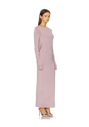 Lovers and Friends Abigail Maxi Dress in Mauve. Size M. Also in L, S, XL, XS, XXS.
