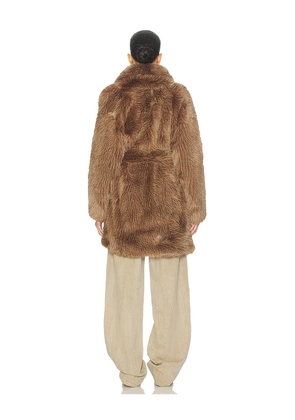 Mackage Kacela Coat in Brown. Size XL/1X. Also in XS/S, M/L.