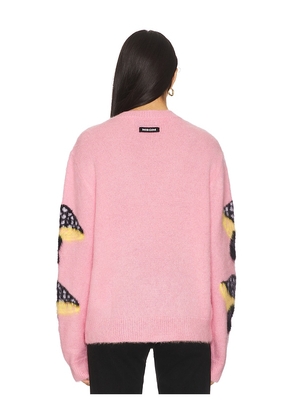 MSGM Fantasy Mushroom Sweater in Pink. Size M. Also in XS, S.