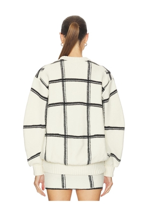 Missoni Crewneck Sweater in White. Size 38/2. Also in 36/0, 40/4.