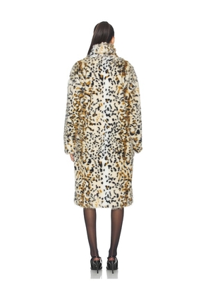 Le Superbe Anora Coat in Brown. Size S/M. Also in M/L.
