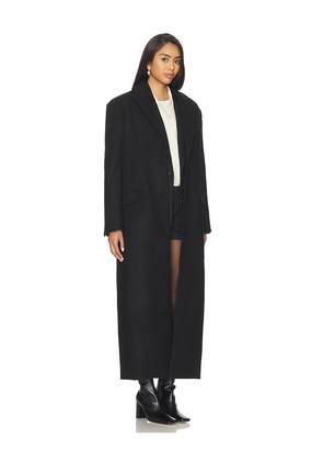 Nakedvice The Isla Coat in Black. Size M. Also in XS, S, L, XL.