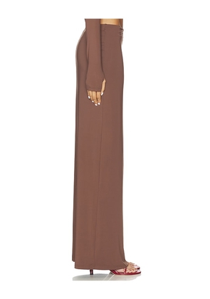 Nakedvice The Henry Skirt in Brown. Size M. Also in XS, S, L.