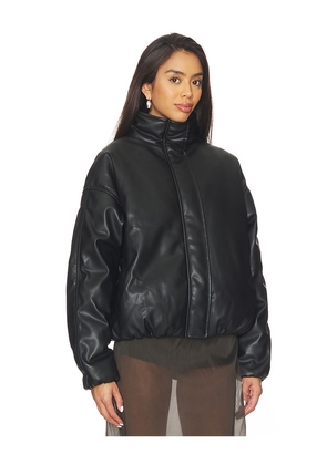Nakedvice Rohan Bomber Jacket in Black. Size XL. Also in XS, S, M, L.