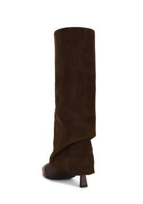 Nakedvice x REVOLVE The Sia Boot in Brown. Size 8. Also in 7, 9.