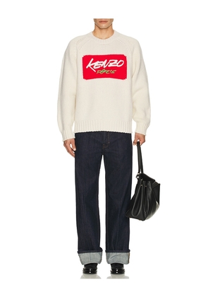Kenzo Rws Reversible x Futura Jumper in White. Size M. Also in XL/1X.