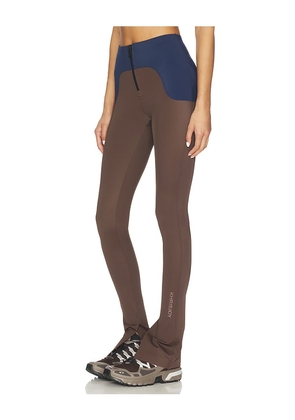 Khrisjoy Joyce Legging in Brown. Size M. Also in L, S.