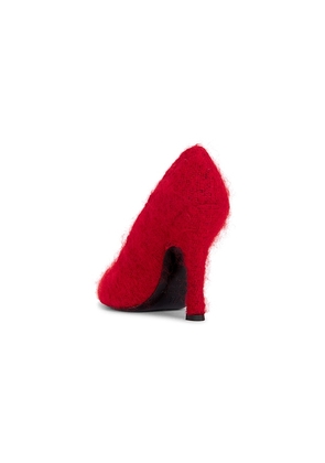 Magda Butrym Loom Pump in Red. Size 37. Also in 36, 40, 39.