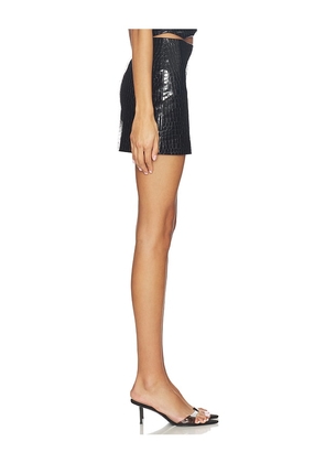 NBD Sumeera Mini Skirt in Black. Size M. Also in XS, S, L, XL.