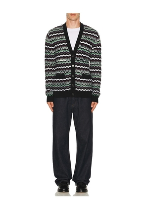 Missoni Buttoned Cardigan in Blue. Size 48. Also in 46.