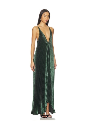 L'IDEE The Muse Gown in Green. Size 12/L. Also in 8/S, 10/M.