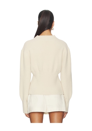 MAJORELLE Alden Cardigan in Neutral. Size L. Also in XS, XXS, S, M.