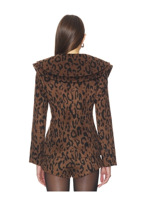 Line & Dot Zahara Jacket in Brown. Size M. Also in L.
