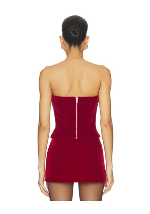NBD Asma Top in Red. Size M. Also in XS, XXS, S, L, XL.