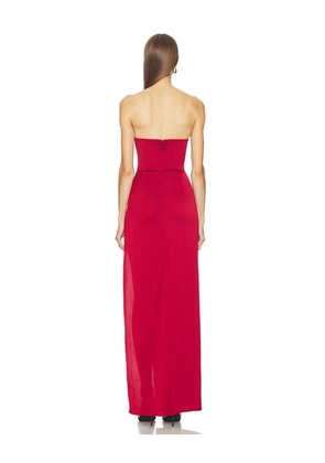 Michael Costello x REVOLVE Batida Gown in Red. Size M. Also in XS, XXS, L, XL.