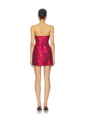 NBD Nora Mini Dress in Red. Size M. Also in XS, XXS, S, L, XL.