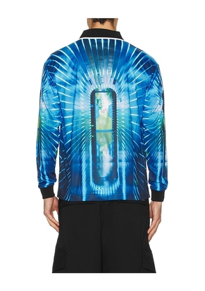 Metalwood Studio Ktv Long Sleeve Jersey in Blue. Size M. Also in L, S.