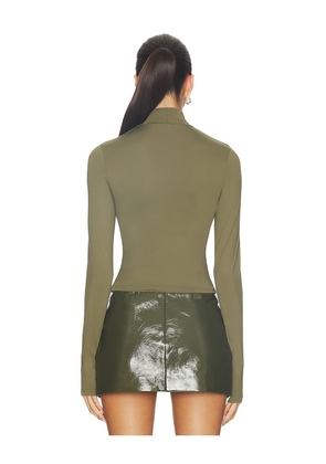 Nakedvice x REVOLVE The Imogen Top in Olive. Size S. Also in XS, M, L.