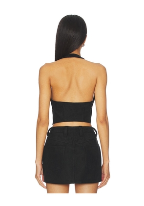 Nakedvice x REVOLVE The Staten Vest Top in Black. Size M. Also in XS, S, L.