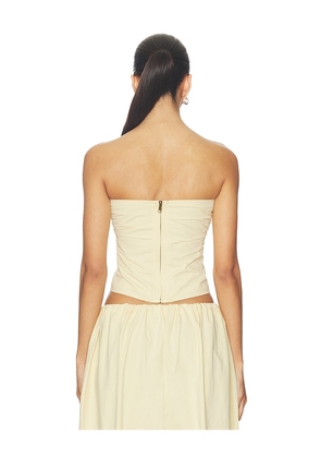 LIONESS Twilight Top in Lemon. Size M. Also in S, XXS, XS, L, XL.