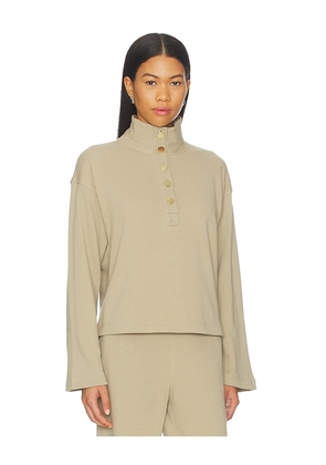 Nation Los Angeles Franz Sweatshirt in Tan. Size M. Also in XS, S.