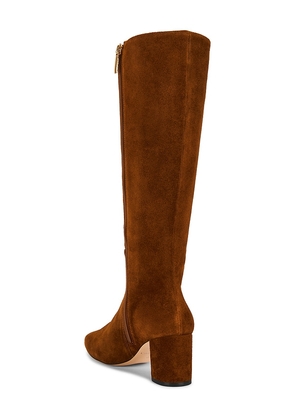 L'AGENCE Eugenie Boot in Cognac. Size 6.5. Also in 6.