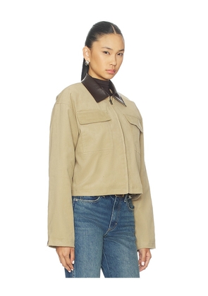 MORE TO COME Laura Jacket in Beige. Size M. Also in XXS, XS, L, XL.