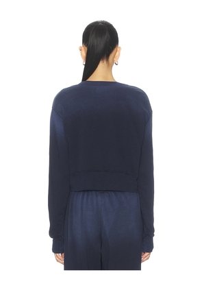 Michael Lauren Novak Snap Front Cardigan in Navy. Size S. Also in XS, M.