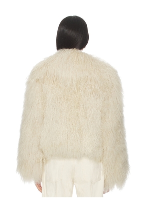 OW Collection x REVOLVE Thea Jacket in Beige. Size S. Also in L, M, XL.