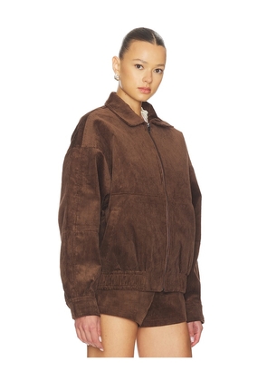 Nakedvice The Jude Cord Bomber in Brown. Size M. Also in S, L.