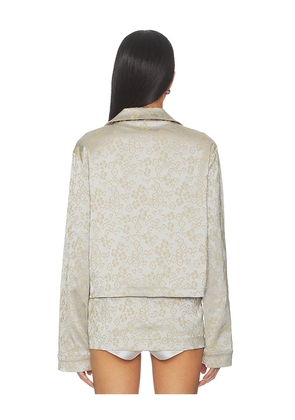 Milkwhite Shirt in Light Grey. Size M. Also in XS, S, L.