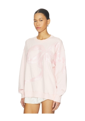 LoveShackFancy Palo Pullover in Pink. Size XS/S. Also in M/L.