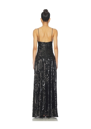 LPA Ava Maxi Dress in Black. Size M. Also in XXS, XS, S, L, XL.