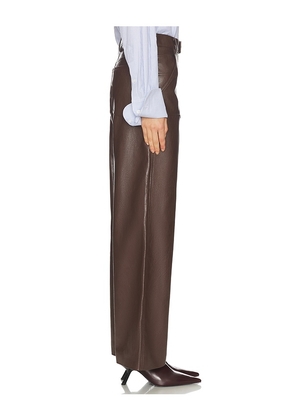 MSGM Pant in Brown. Size 38. Also in 36, 40.