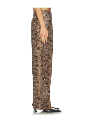 Ksubi Empire Straight Leg in Brown. Size 26. Also in 25, 27, 29.